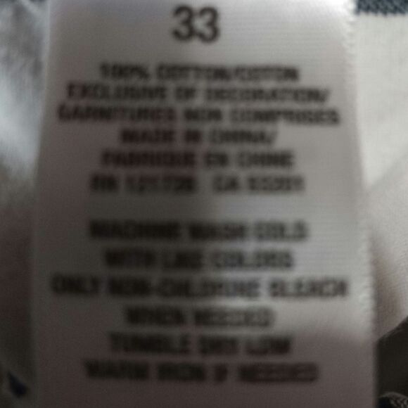 Aeropostale Shorts Men's 33 Blue Plaid - Picture 4 of 5